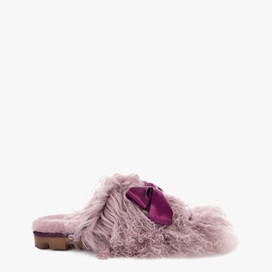 Ugg Classic Coquette Mongolian Women Slippers Pink (7194BDJXG)